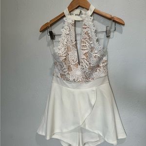 Privy White Romper